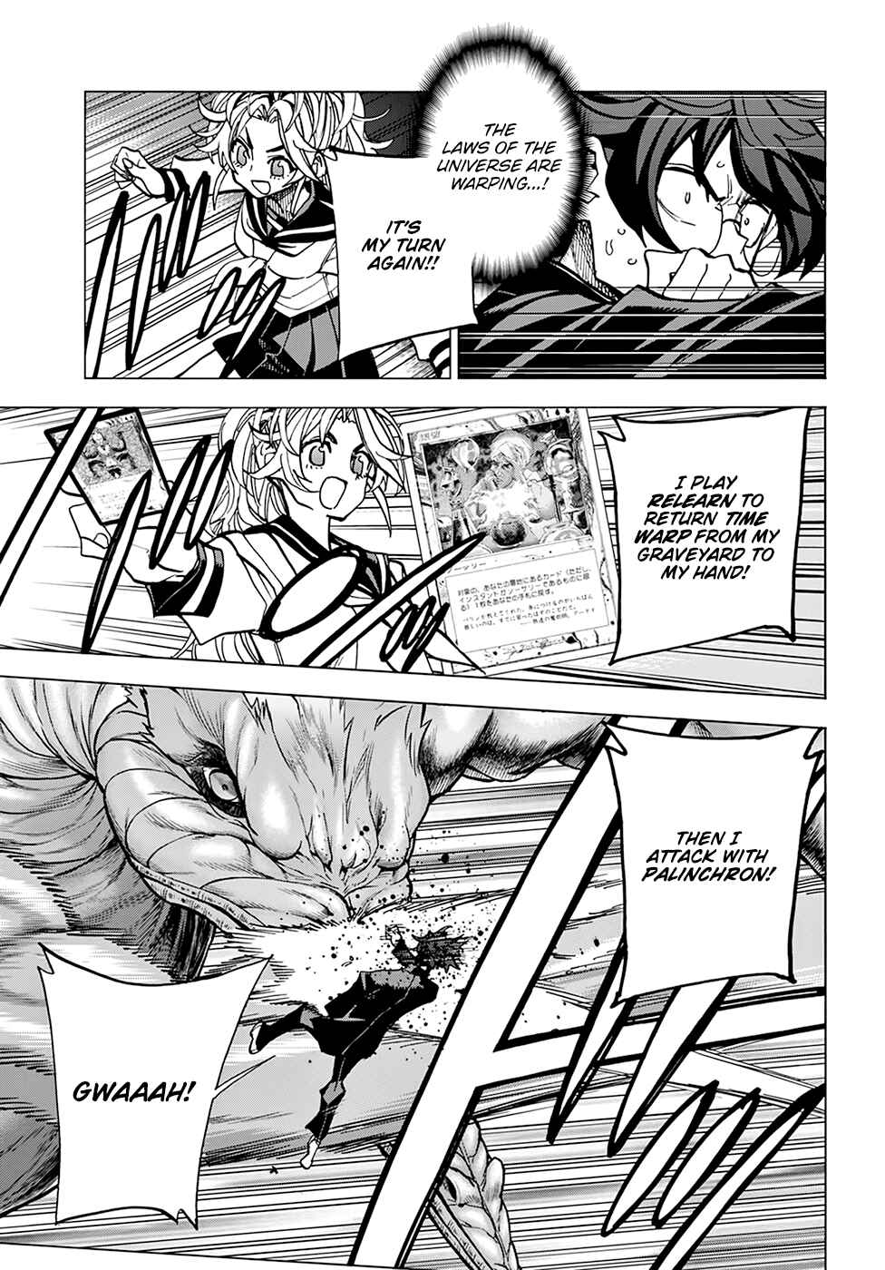 Page 38 Chapter 27 Subete no Jinrui wo Hakai Suru. Sorera wa Saisei Dekinai.