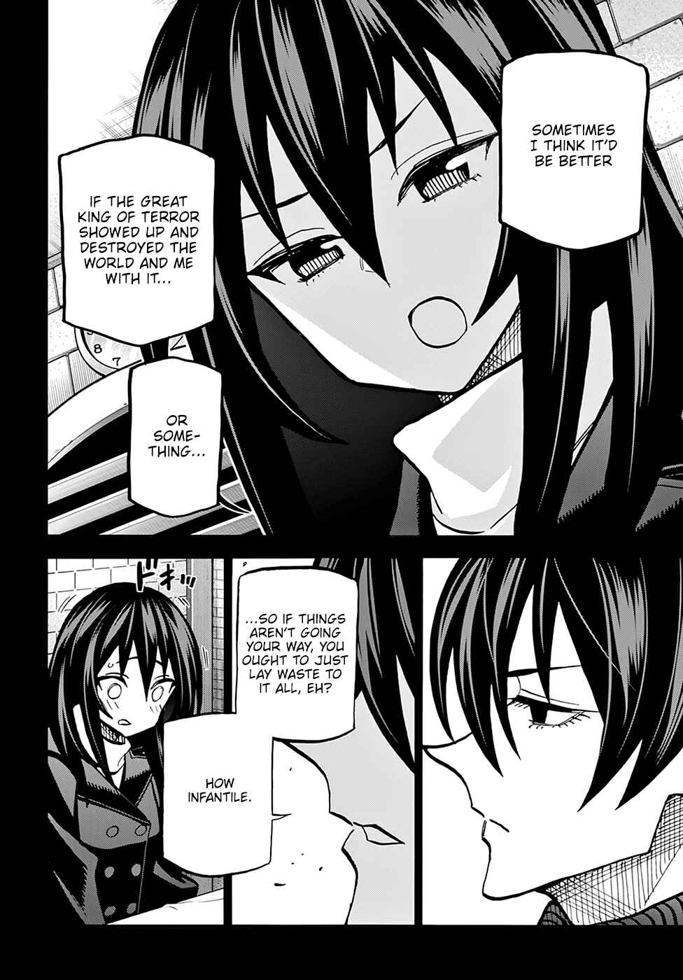 Page 11 Chapter 34.2 Subete no Jinrui wo Hakai Suru. Sorera wa Saisei Dekinai.