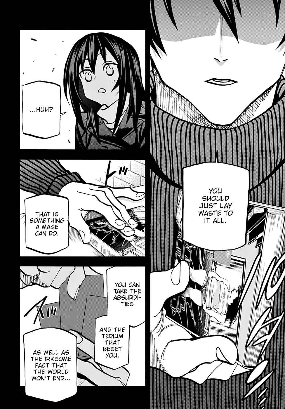 Page 13 Chapter 34.2 Subete no Jinrui wo Hakai Suru. Sorera wa Saisei Dekinai.