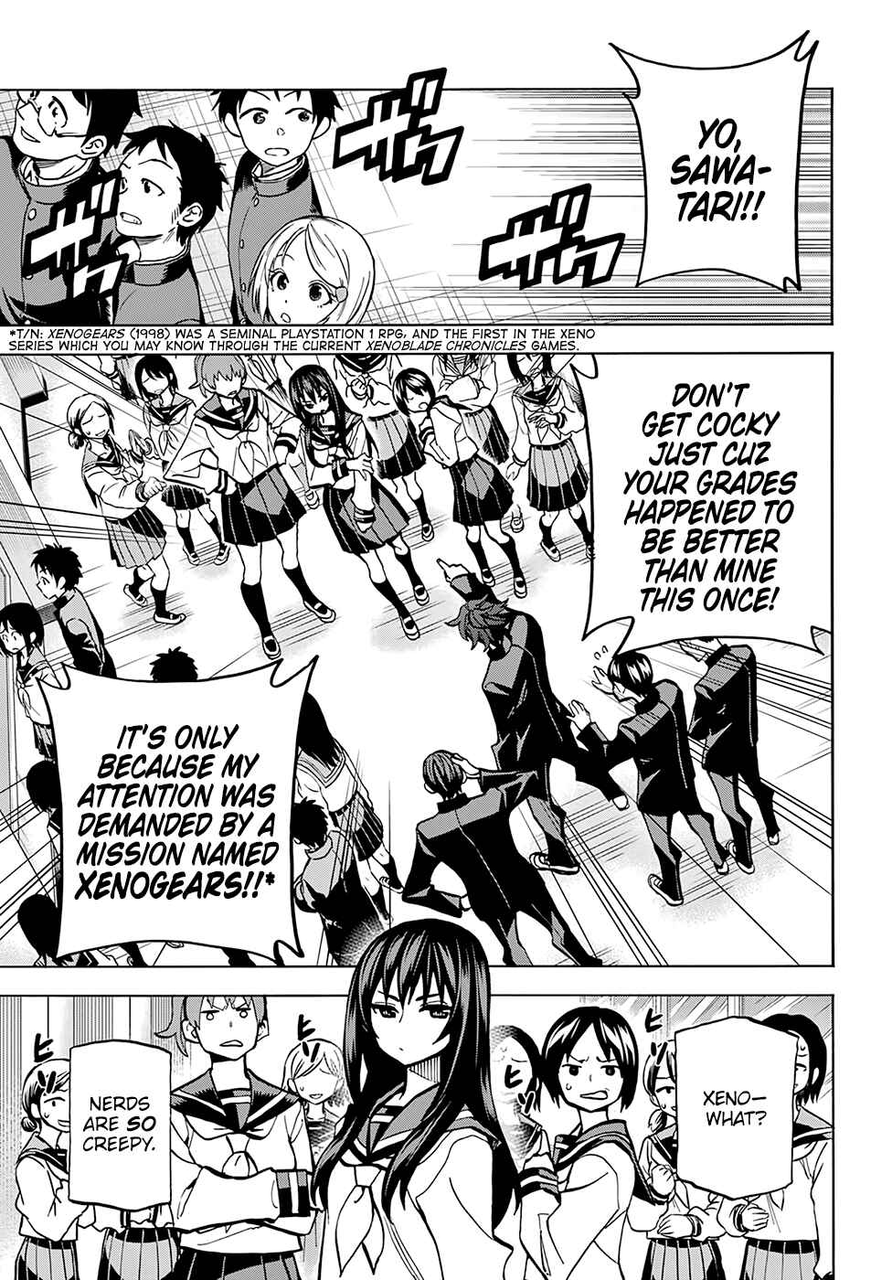 Page 8 Chapter 2 Subete no Jinrui wo Hakai Suru. Sorera wa Saisei Dekinai.