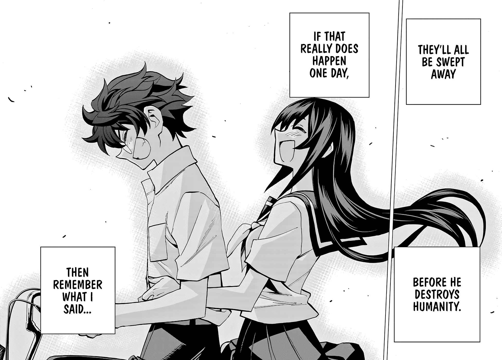 Page 37 Chapter 4 Subete no Jinrui wo Hakai Suru. Sorera wa Saisei Dekinai.