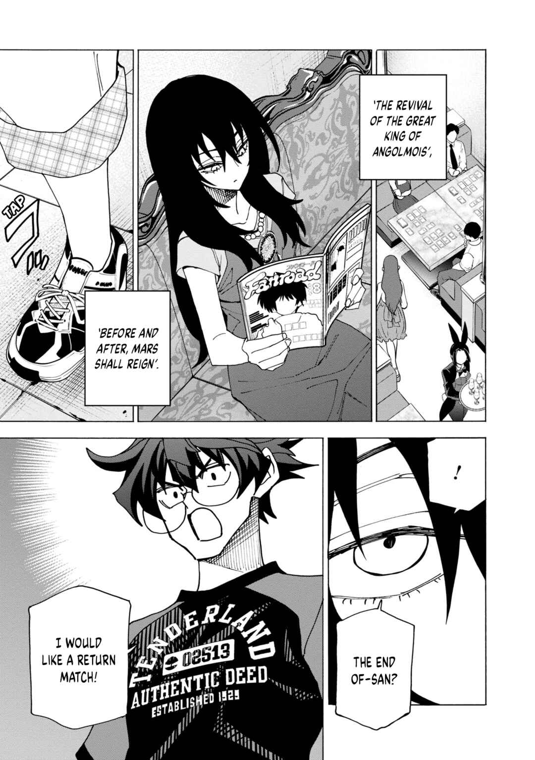 Page 55 Chapter 48 Subete no Jinrui wo Hakai Suru. Sorera wa Saisei Dekinai.