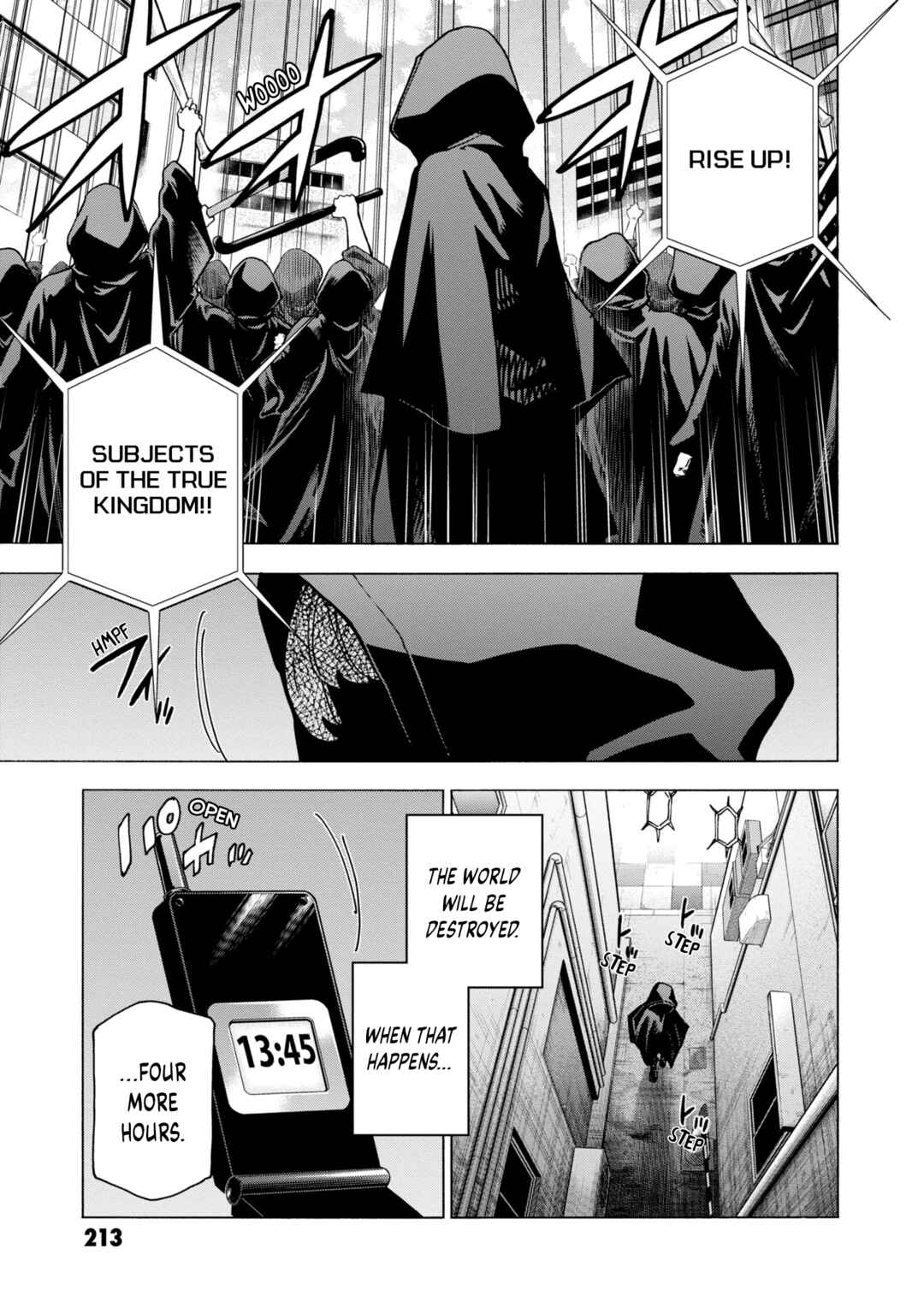 Page 57 Chapter 48 Subete no Jinrui wo Hakai Suru. Sorera wa Saisei Dekinai.