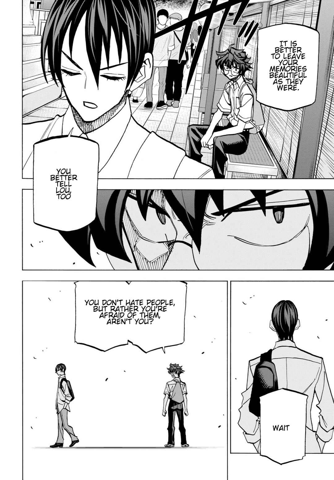 Page 12 Chapter 43 Subete no Jinrui wo Hakai Suru. Sorera wa Saisei Dekinai.