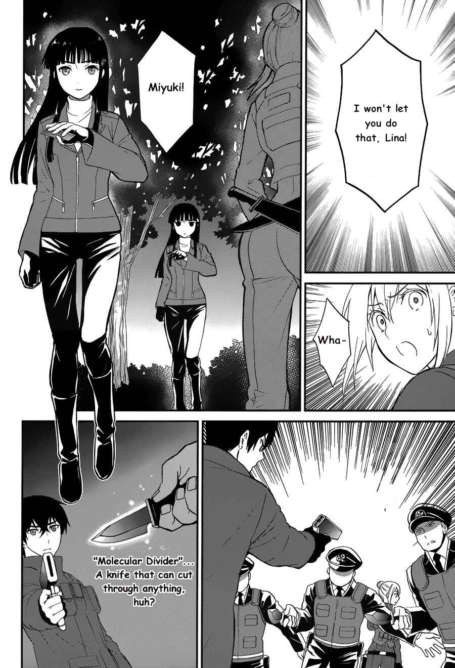 Page 22 Chapter 10 Mahouka Koukou no Rettousei - Raihousha-hen
