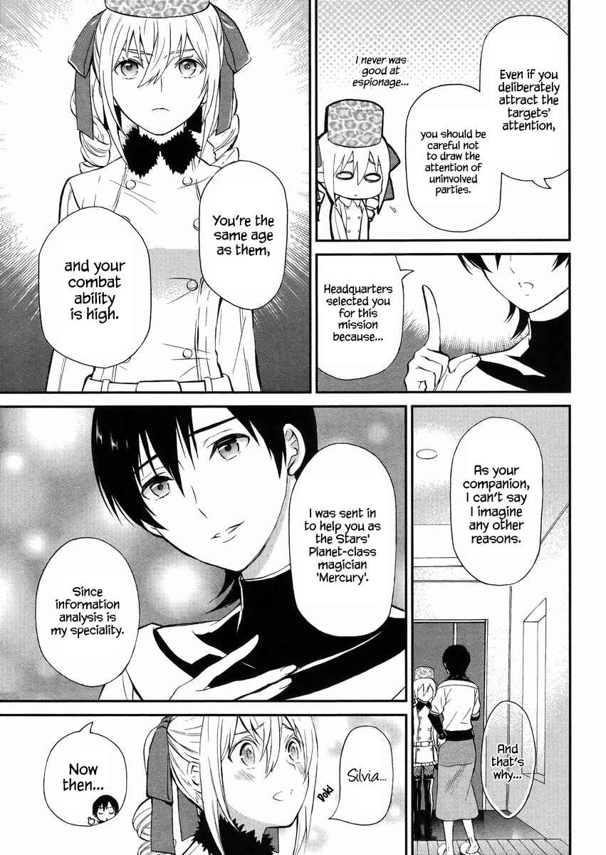 Page 8 Chapter 2 Mahouka Koukou no Rettousei - Raihousha-hen