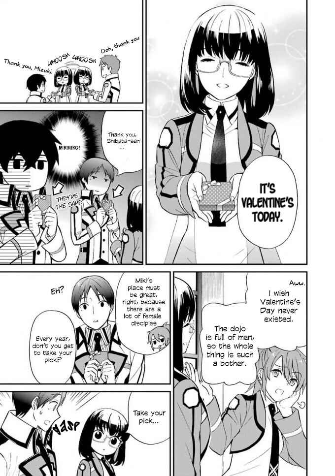 Page 12 Chapter 19 Mahouka Koukou no Rettousei - Raihousha-hen