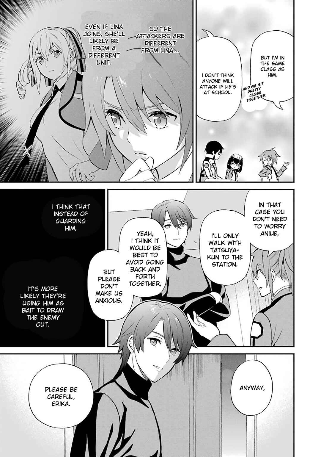 Page 13 Chapter 21 Mahouka Koukou no Rettousei - Raihousha-hen