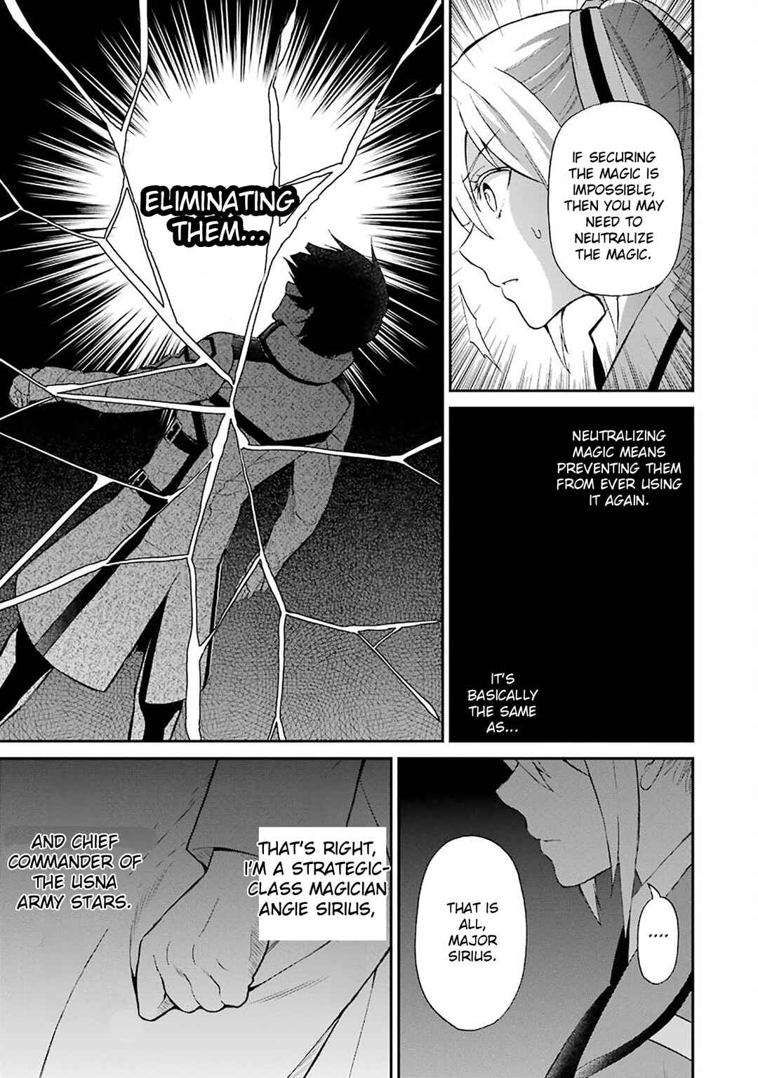 Page 7 Chapter 21 Mahouka Koukou no Rettousei - Raihousha-hen