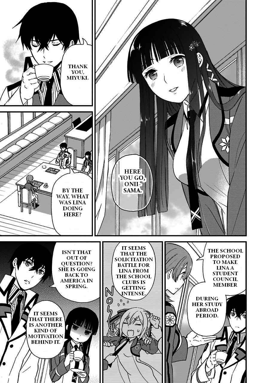 Page 6 Chapter 9 Mahouka Koukou no Rettousei - Raihousha-hen