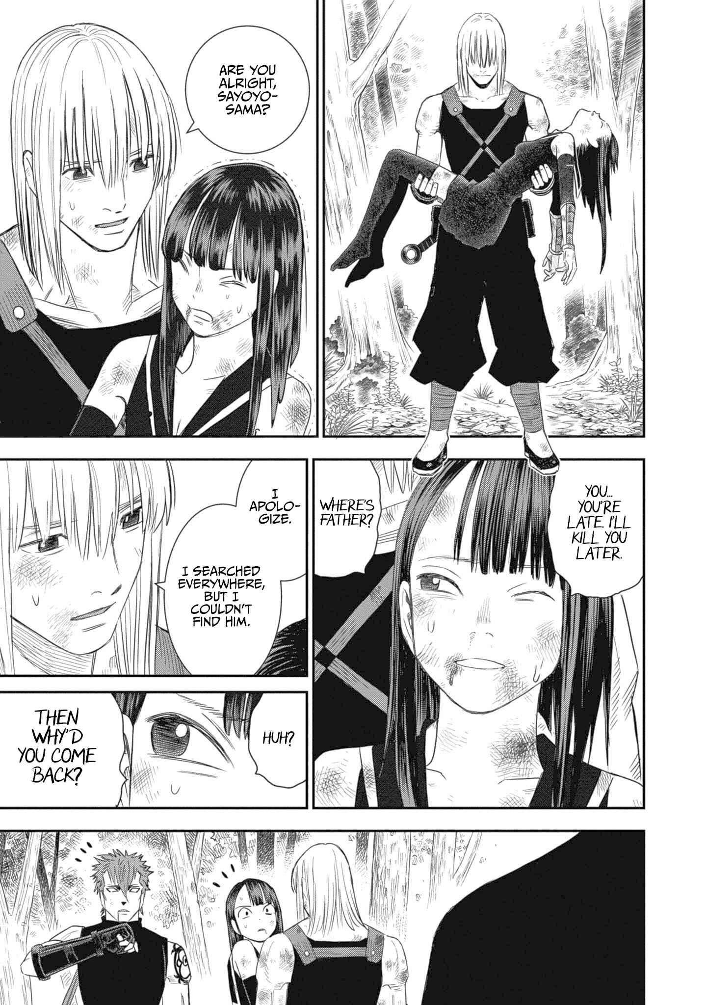 Page 17 Chapter 25 Shinobuna! Chiyo-chan