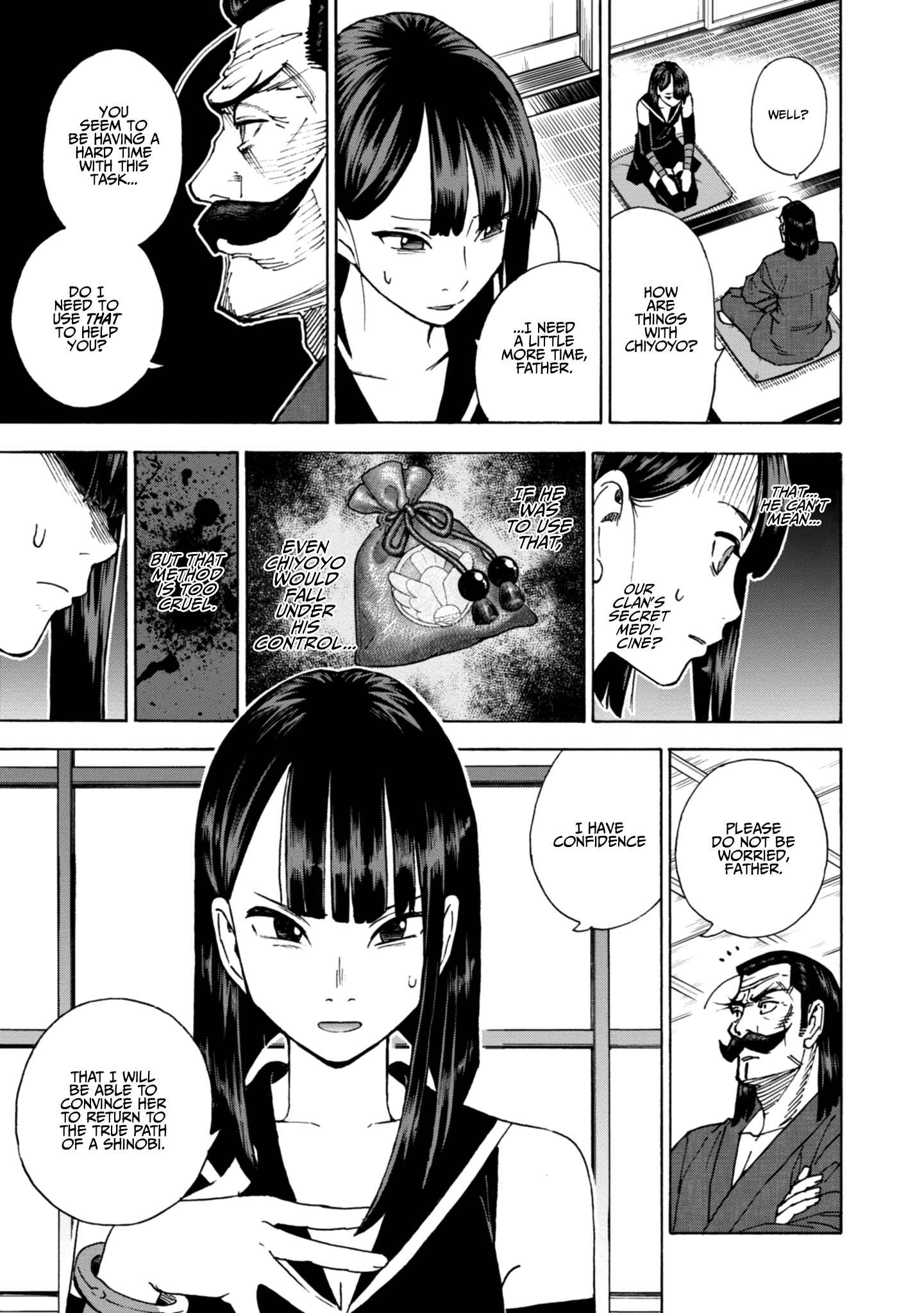 Page 1 Chapter 17 Shinobuna! Chiyo-chan