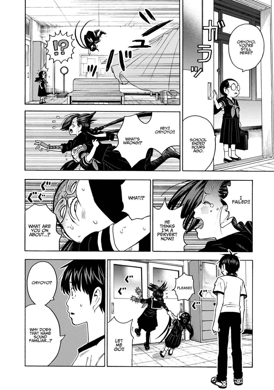 Page 4 Chapter 15 Shinobuna! Chiyo-chan