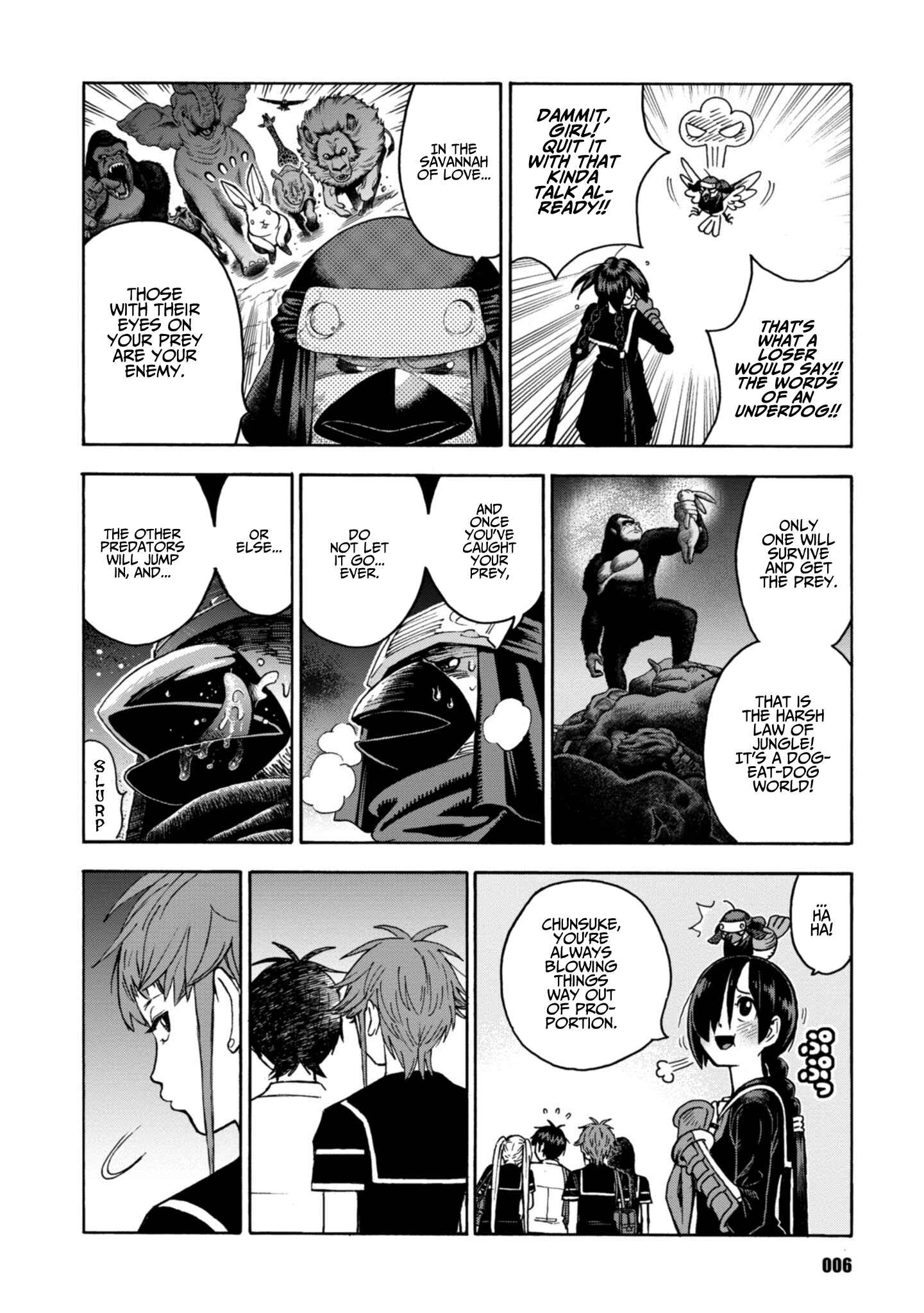 Page 4 Chapter 16 Shinobuna! Chiyo-chan
