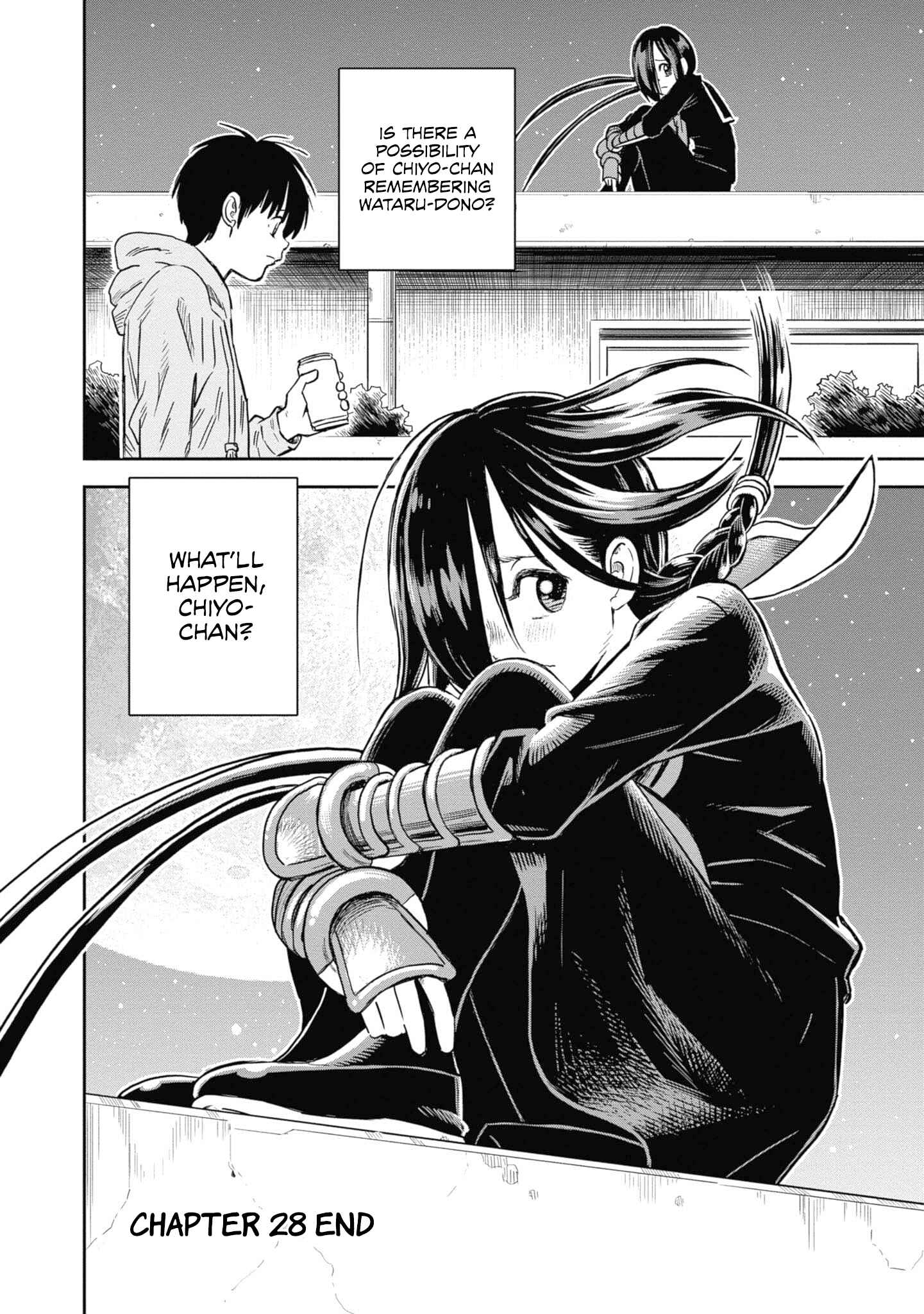 Page 34 Chapter 28 Shinobuna! Chiyo-chan