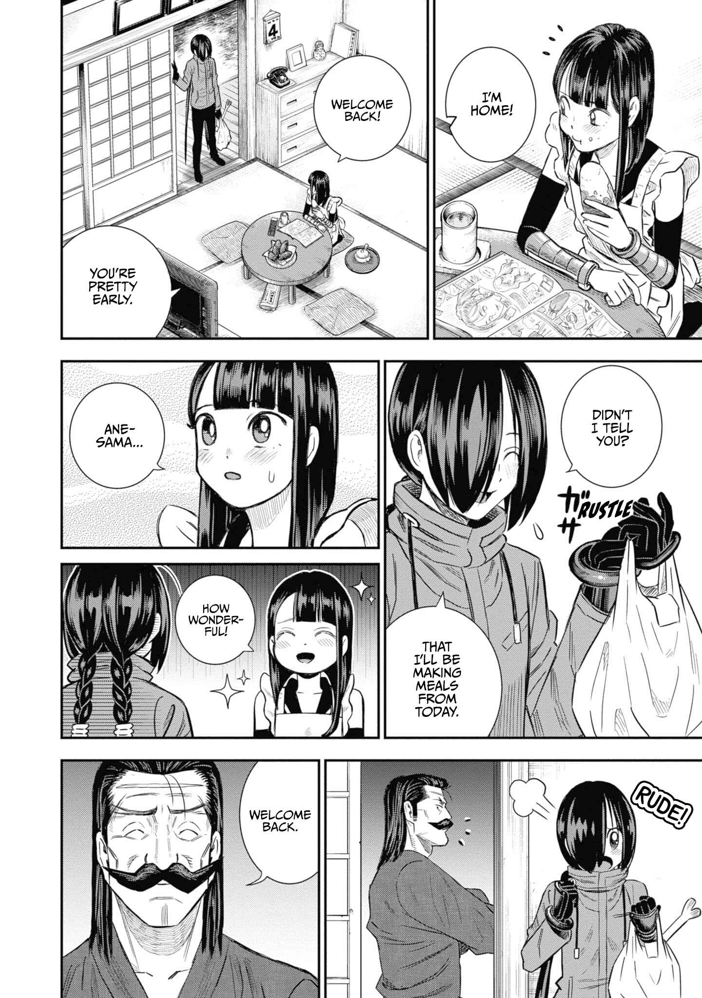 Page 4 Chapter 28 Shinobuna! Chiyo-chan