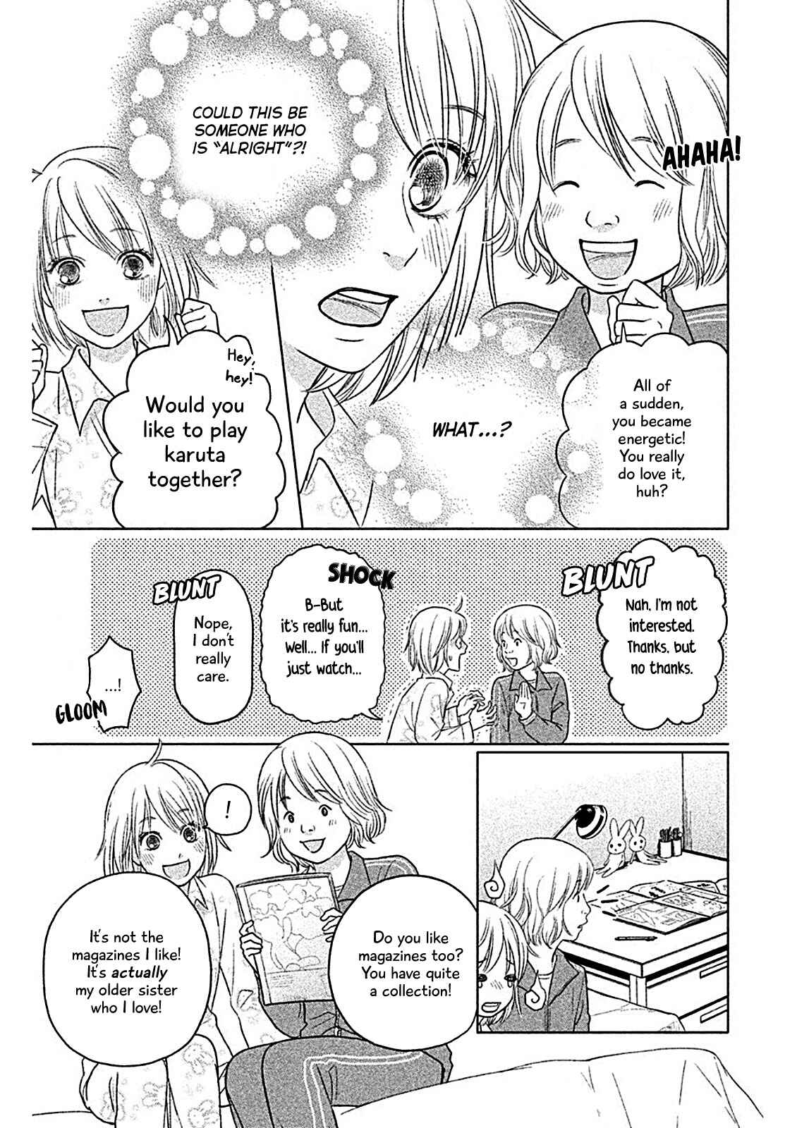 Page 8 Chapter 2 Chihayafuru: Middle School Arc