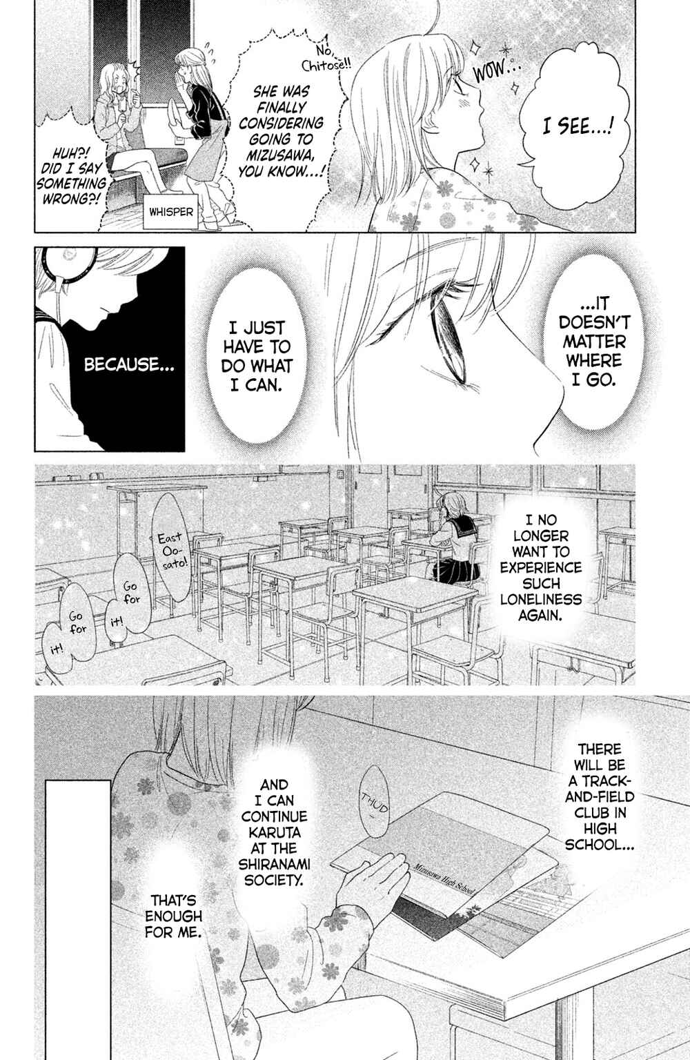 Page 9 Chapter 17 Chihayafuru: Middle School Arc
