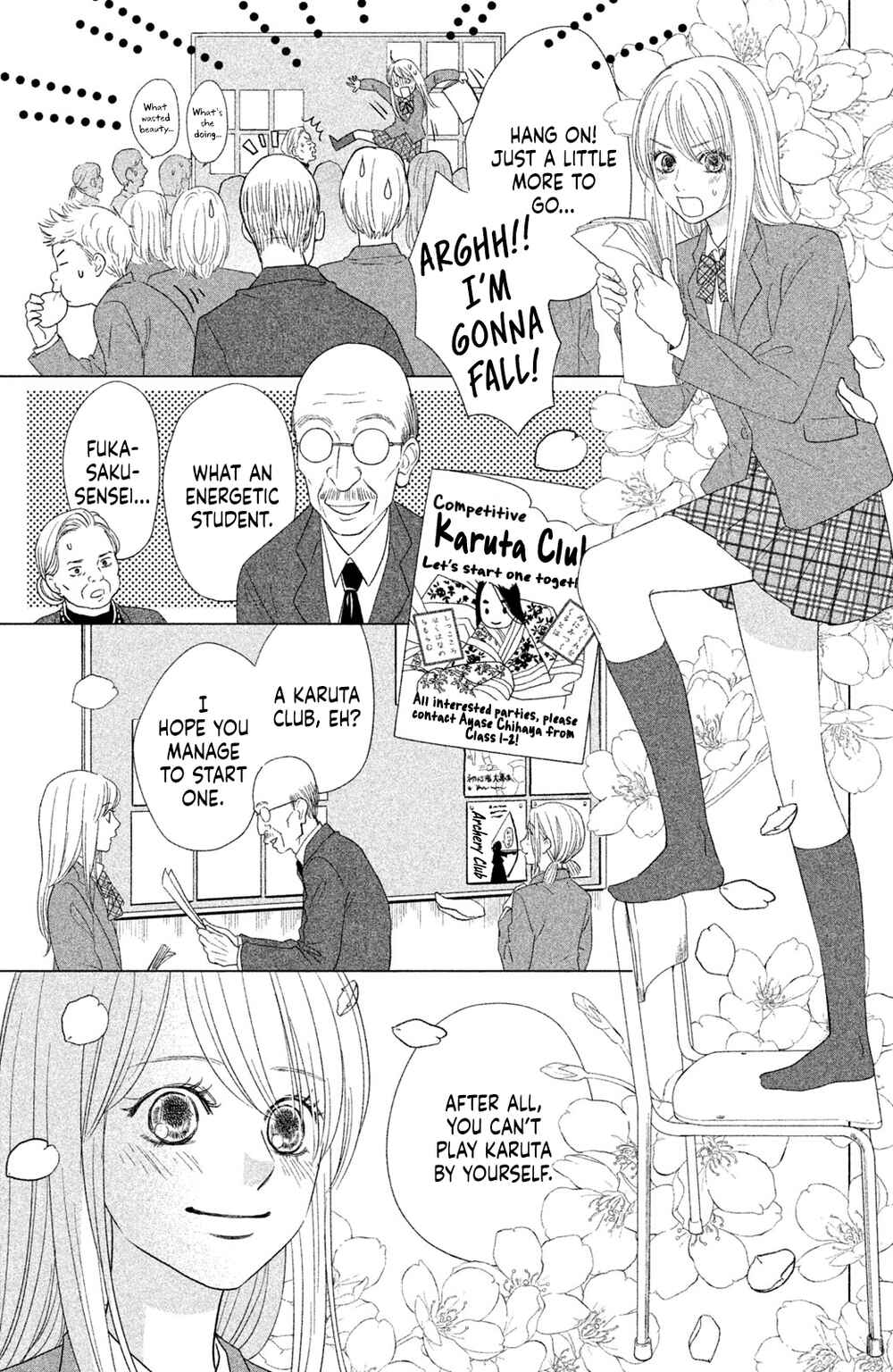 Page 25 Chapter 18 Chihayafuru: Middle School Arc