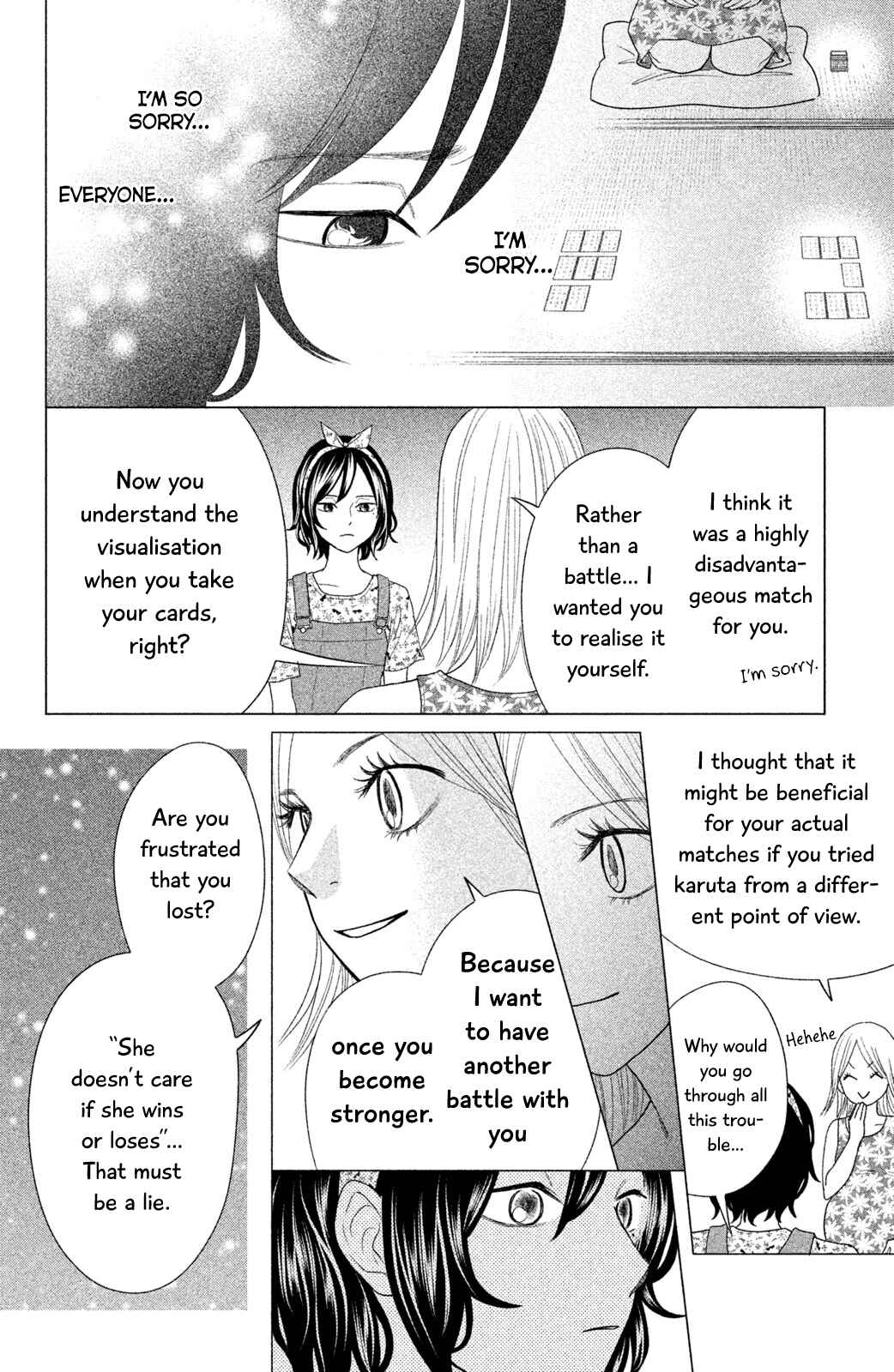 Page 15 Chapter 12 Chihayafuru: Middle School Arc