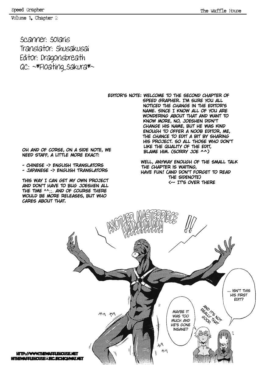 Page 1 Chapter 2 Speed Grapher