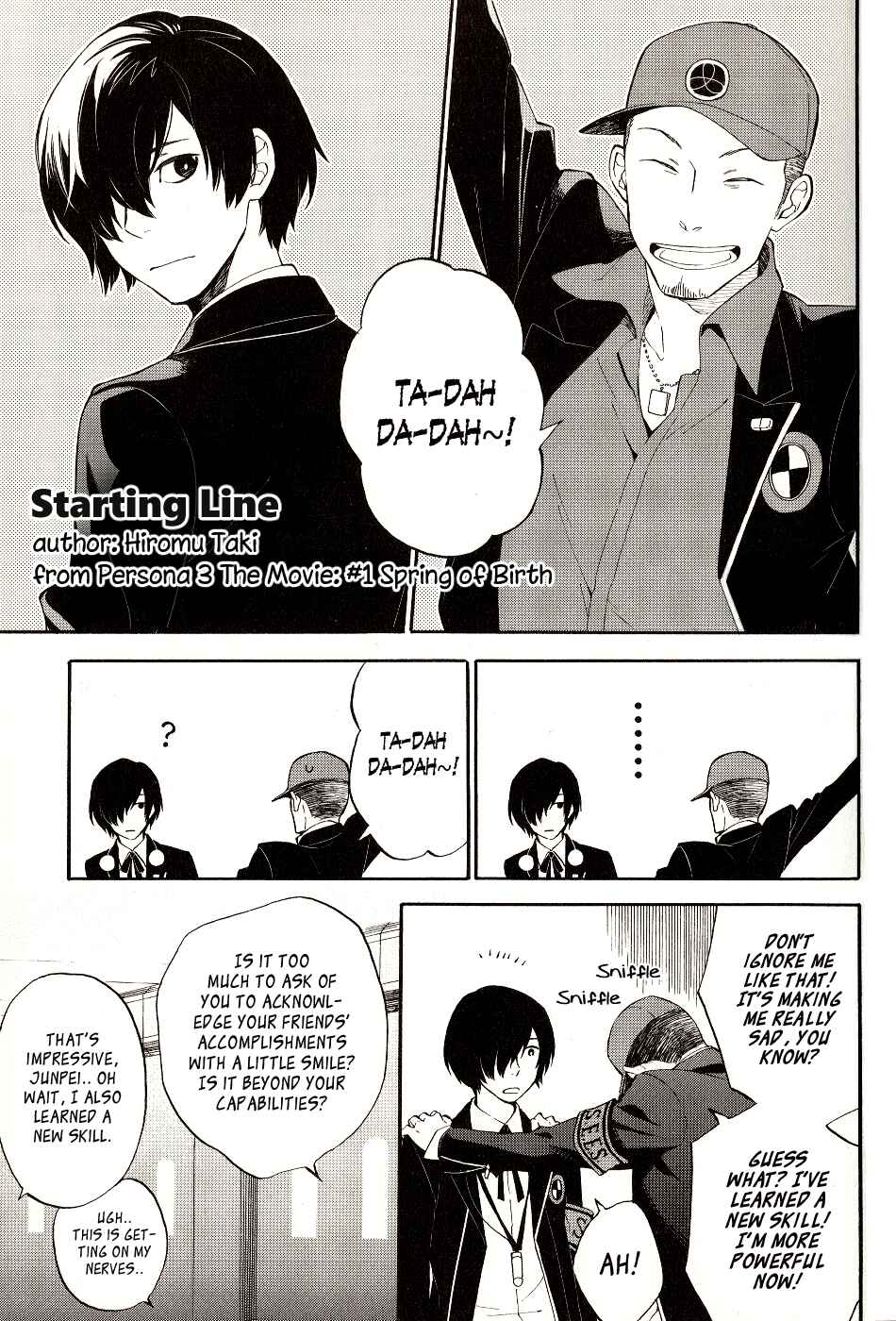 Page 1 Chapter 2 Persona 3 The Movie Dengeki Comic Anthology