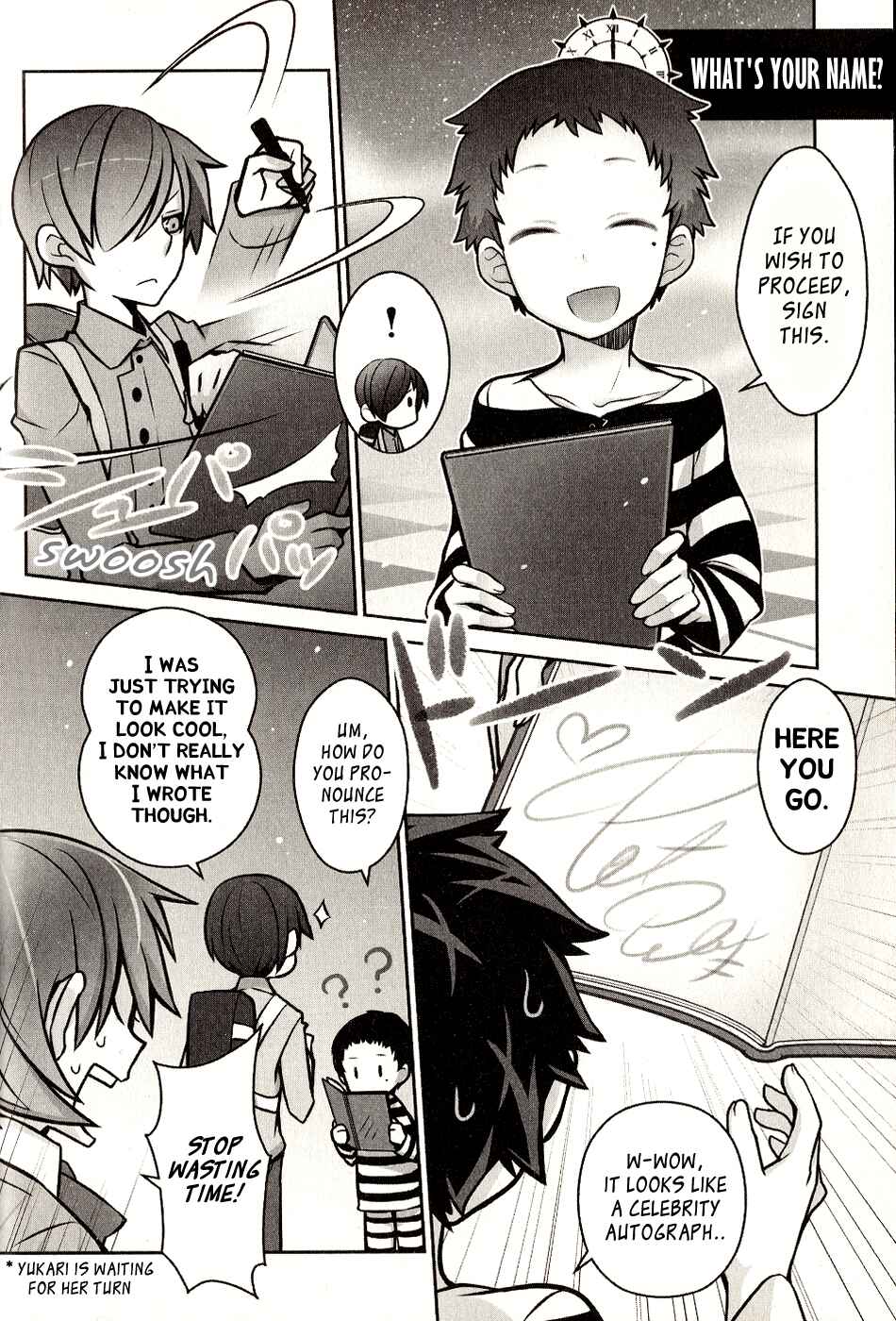 Page 4 Chapter 3 Persona 3 The Movie Dengeki Comic Anthology