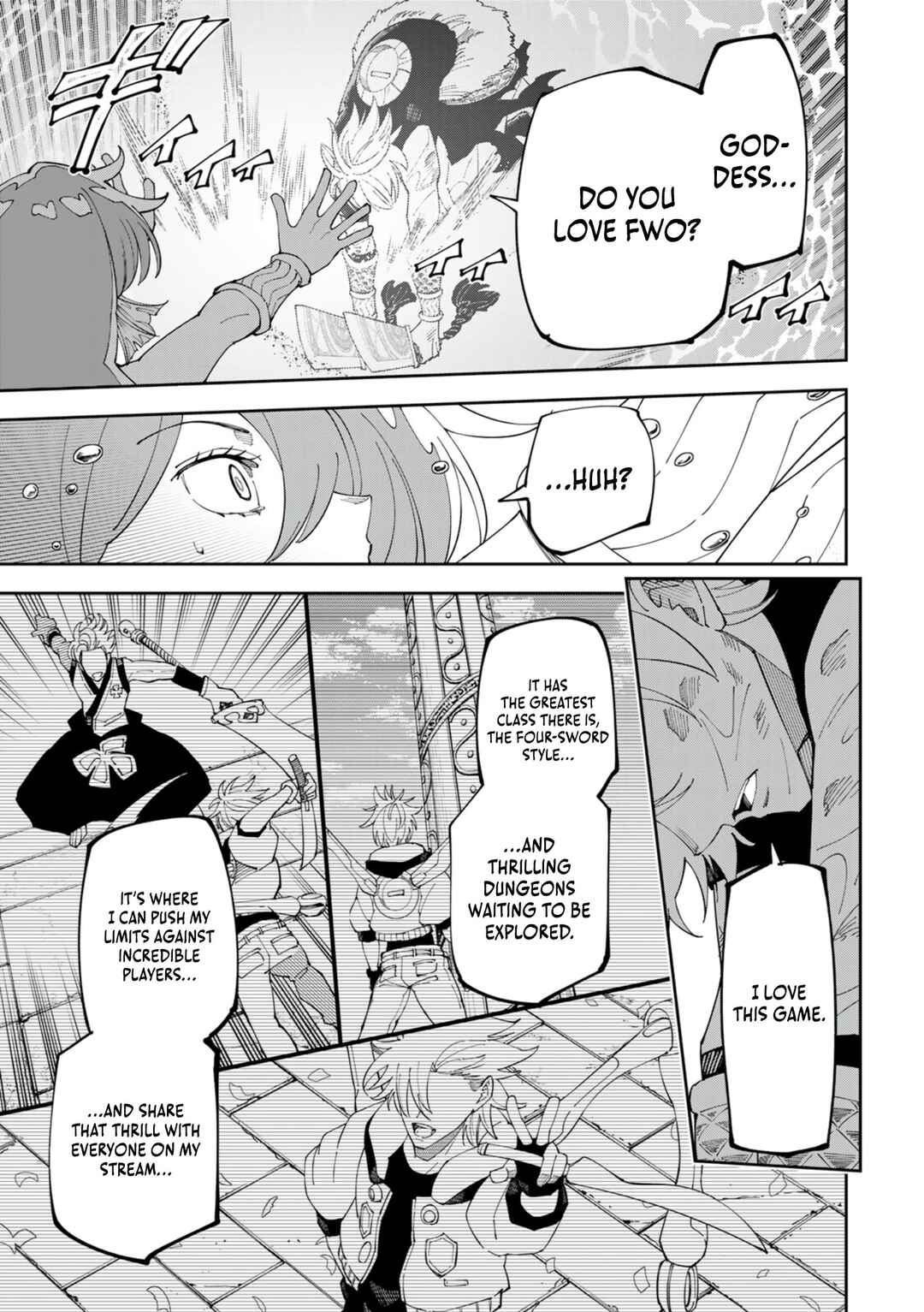 Page 17 Chapter 13 Yontou-ryuu no Saikyou Haishin-sha ~Yari Konda VR Game no Settei ge Genjitsu Sekai ni Hanei Sareta node, Haishi Yotei Datta Job de Musou Shimasu~