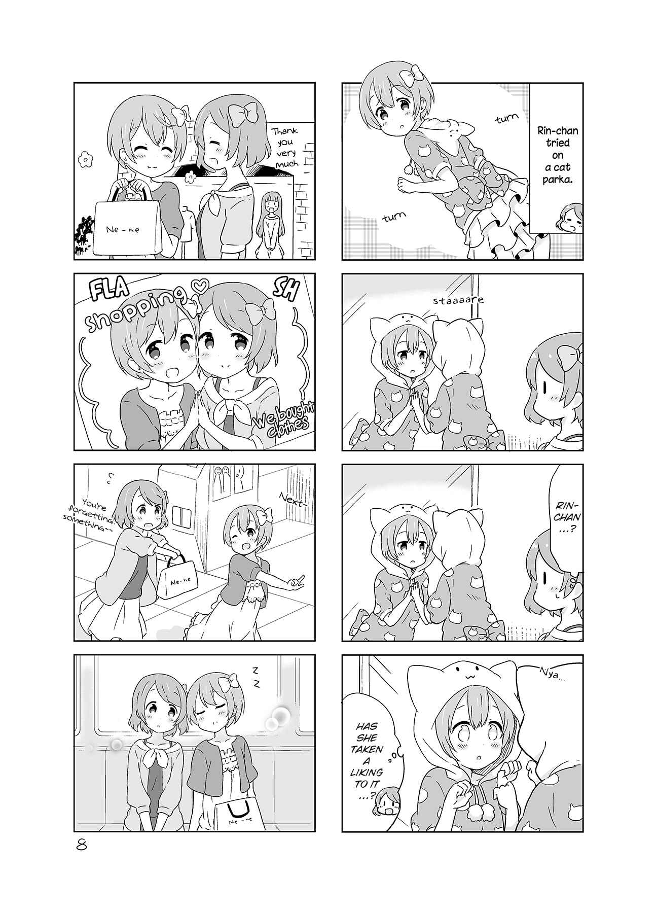 Page 10 Chapter Unknown_d5ce Love Live! - Okaimono nya! (Doujinshi)