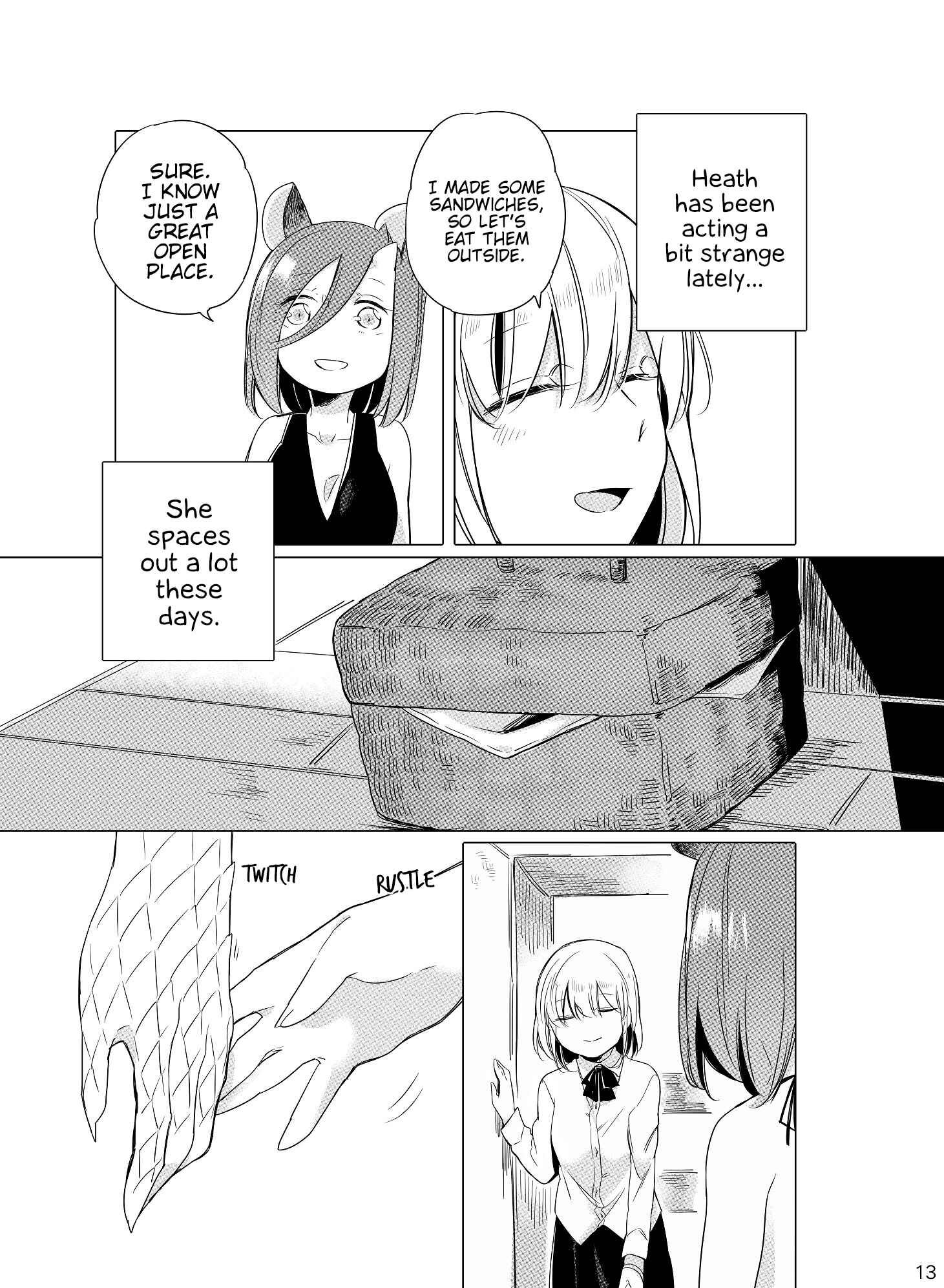 Page 11 Chapter Unknown_2209 Bocchi Kaibutsu to Moumoku Shoujo - Hyacinth wa Aishiau (Doujinshi)