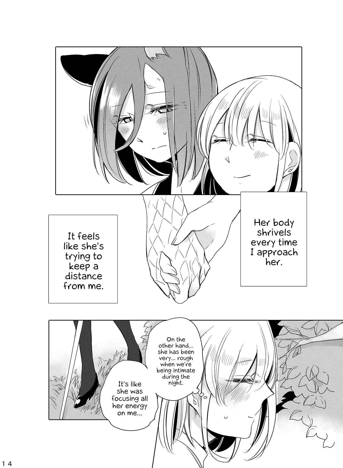 Page 12 Chapter Unknown_2209 Bocchi Kaibutsu to Moumoku Shoujo - Hyacinth wa Aishiau (Doujinshi)