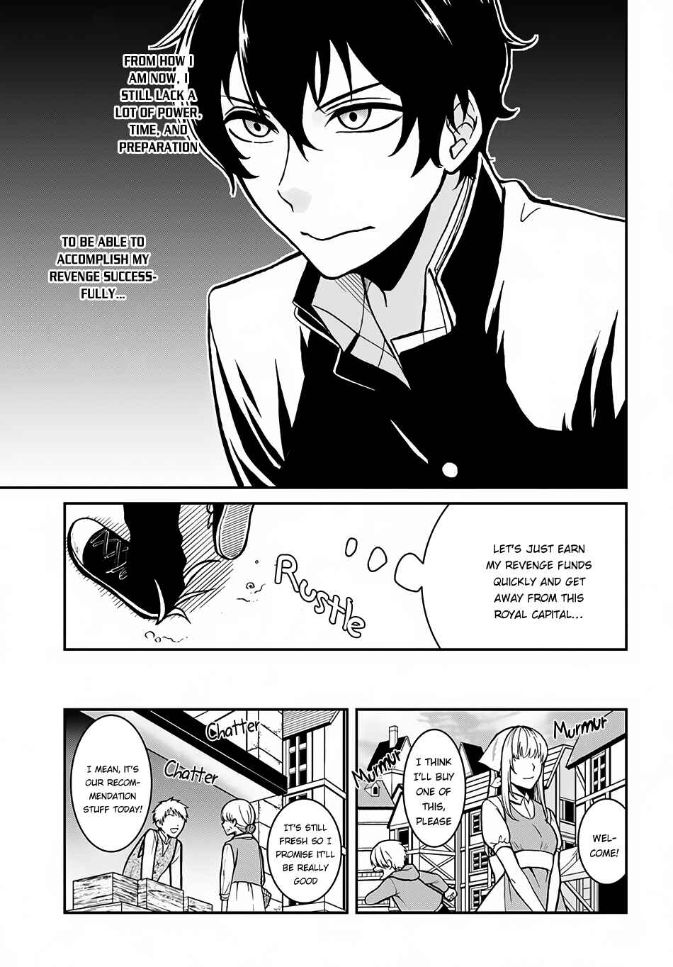 Page 4 Chapter 3 The Hero Laughs While Walking the Path of Vengeance a Second Time