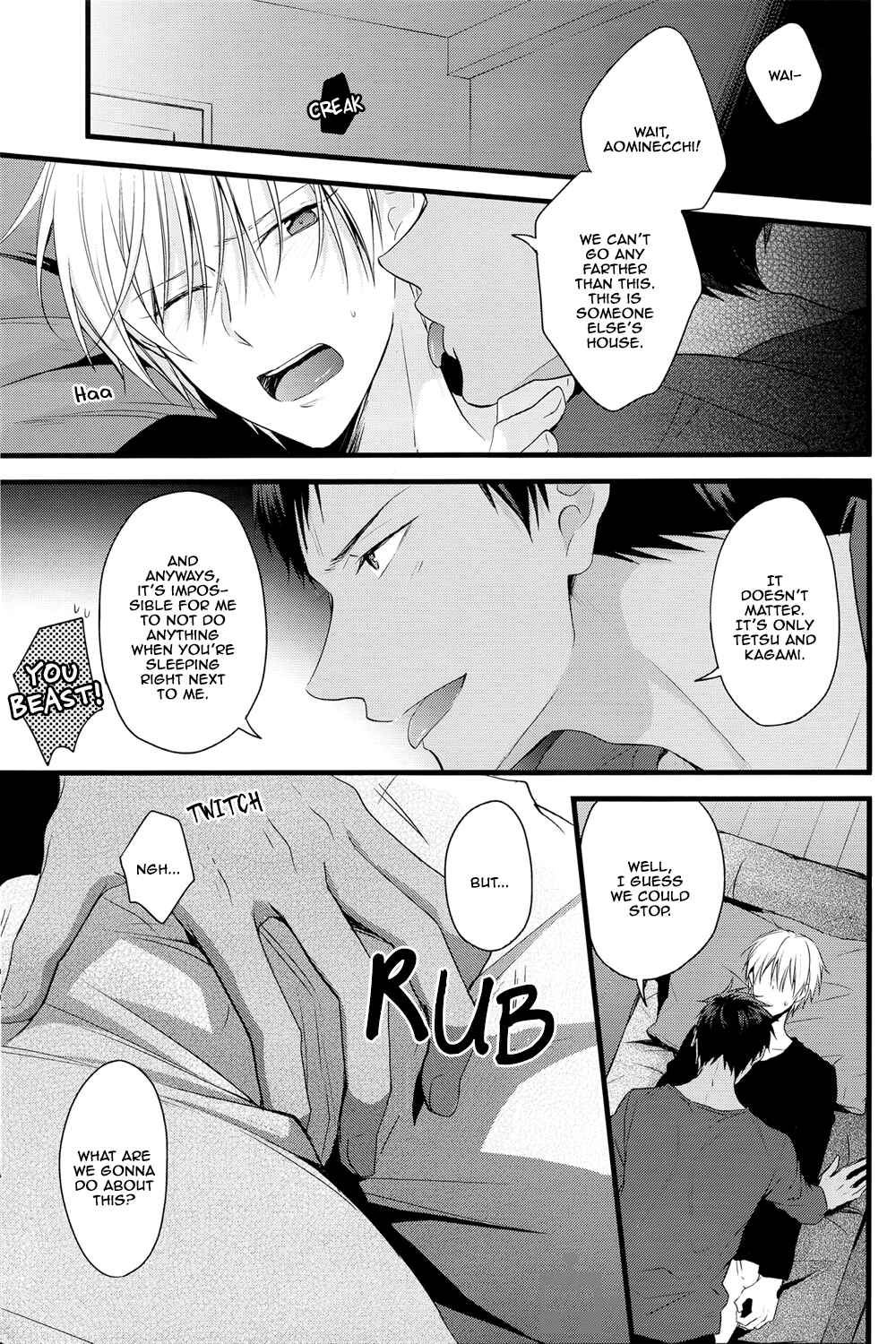 Page 14 Chapter Unknown_190f Kurokos Basketball - Jealous Boyfriend (Doujinshi)