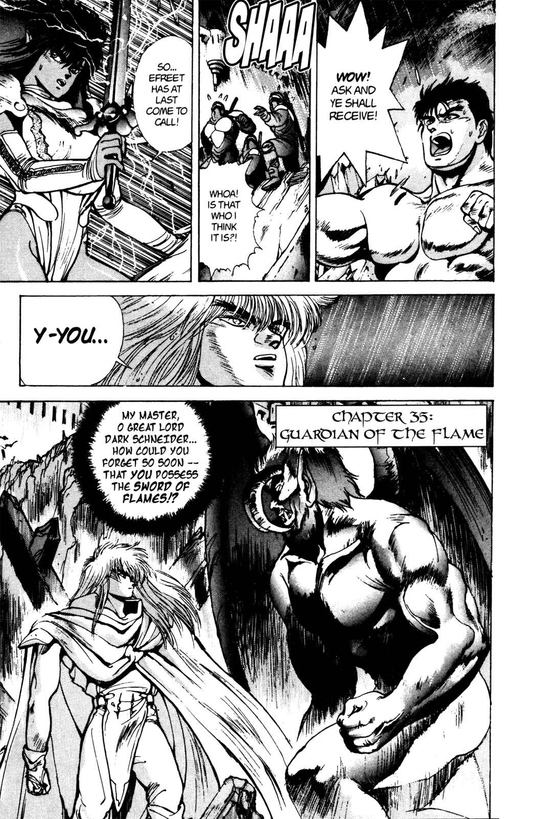 Page 1 Chapter 35 Bastard!!: Ankoku no Hakaishin