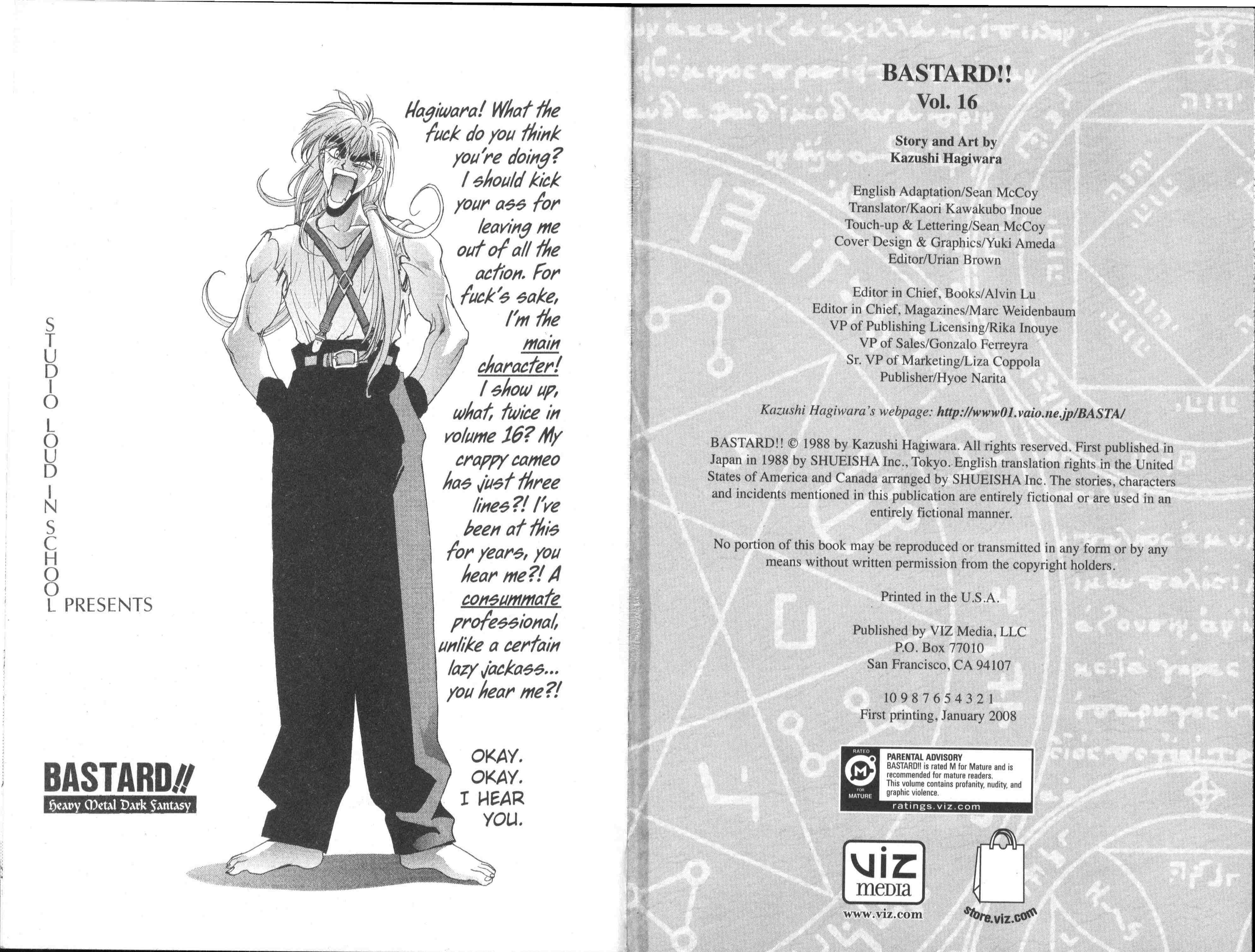Page 3 Chapter 92 Bastard!!: Ankoku no Hakaishin