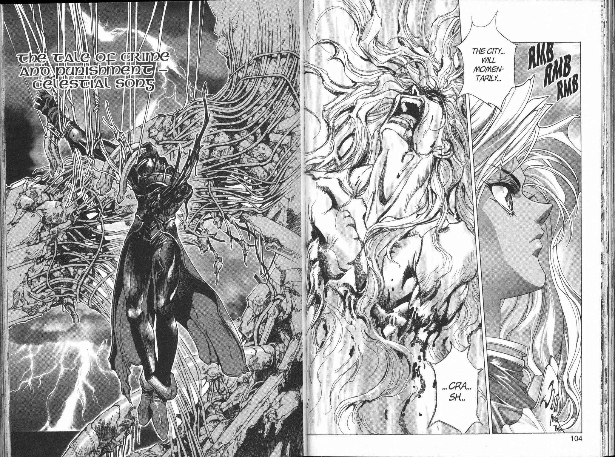 Page 1 Chapter 96 Bastard!!: Ankoku no Hakaishin
