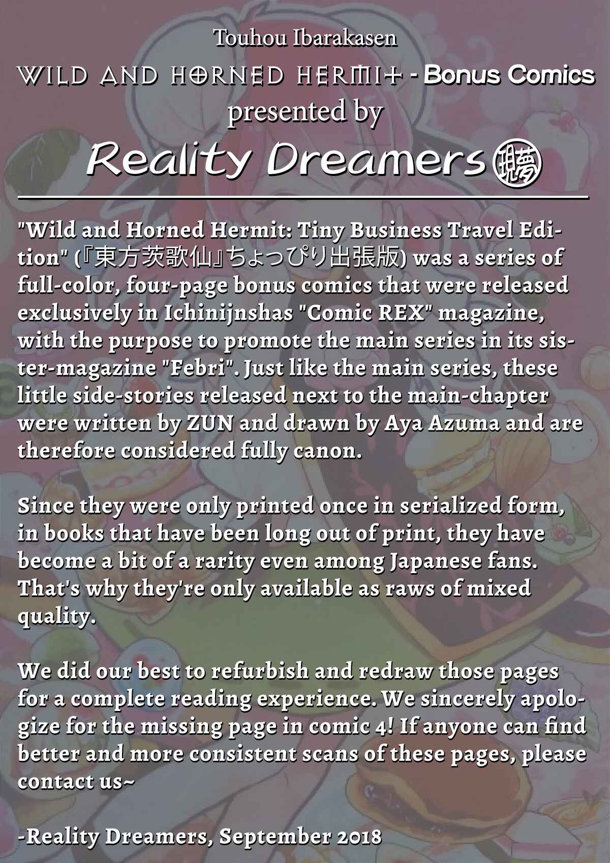 Page 5 Chapter 6a Touhou Ibara Kasen ~ Wild and Horned Hermit.