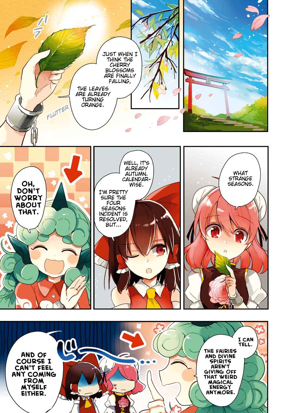 Page 1 Chapter 42 Touhou Ibara Kasen ~ Wild and Horned Hermit.