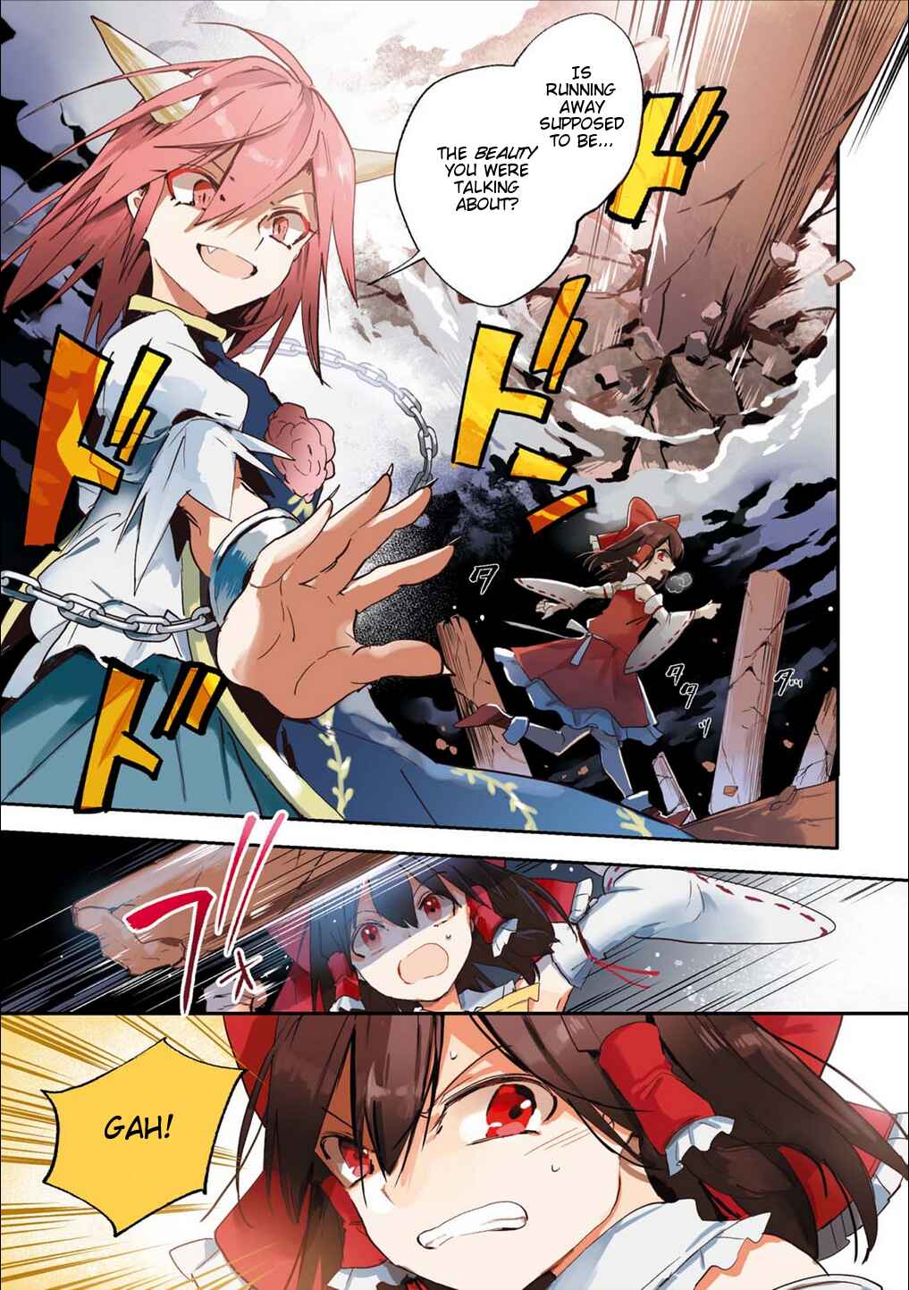 Page 1 Chapter 49.5 Touhou Ibara Kasen ~ Wild and Horned Hermit.