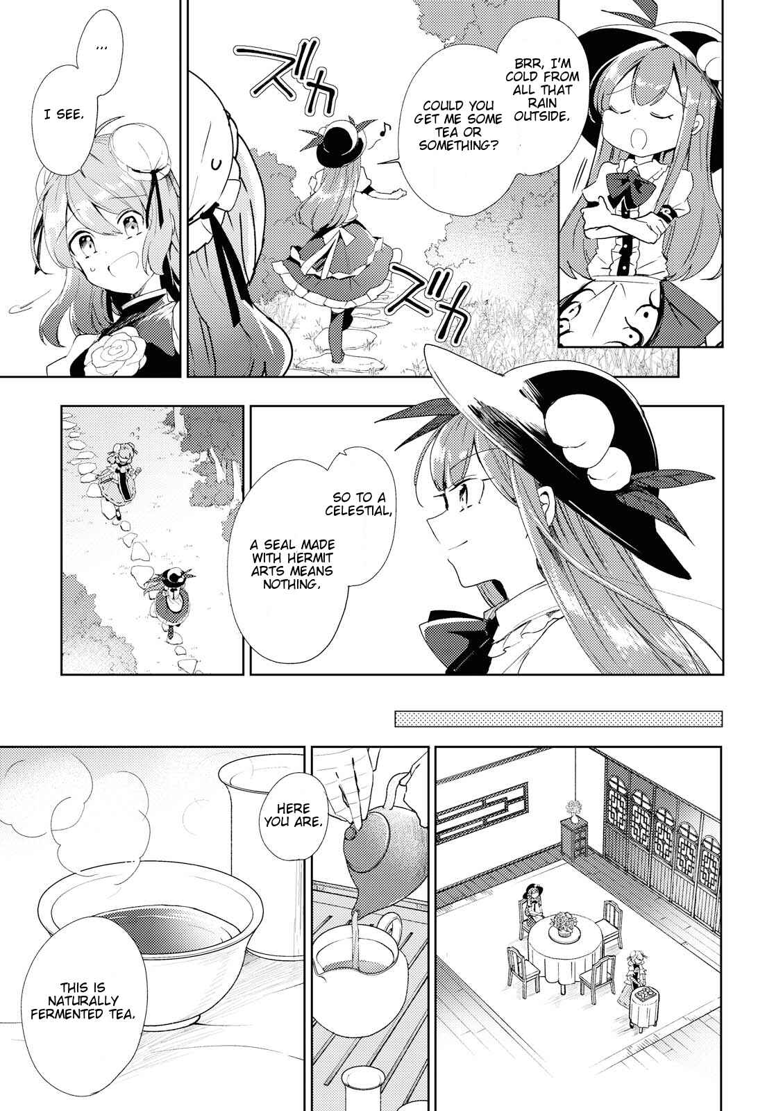 Page 11 Chapter 46 Touhou Ibara Kasen ~ Wild and Horned Hermit.
