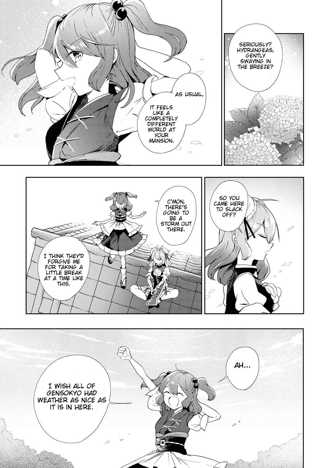Page 3 Chapter 46 Touhou Ibara Kasen ~ Wild and Horned Hermit.
