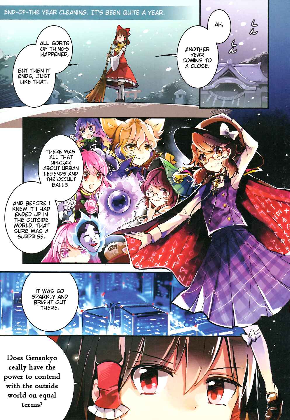 Page 1 Chapter 31 Touhou Ibara Kasen ~ Wild and Horned Hermit.