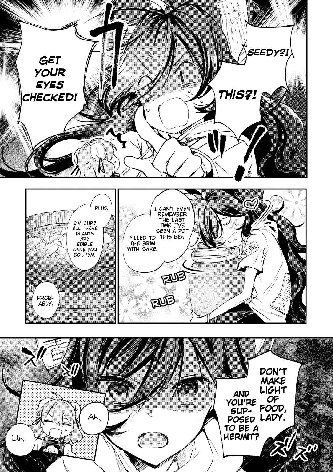 Page 11 Chapter 45 Touhou Ibara Kasen ~ Wild and Horned Hermit.