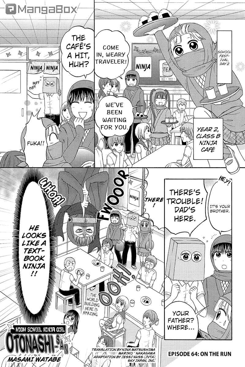 Page 1 Chapter 64 Kunoichi Joshikousei Otonashi-san