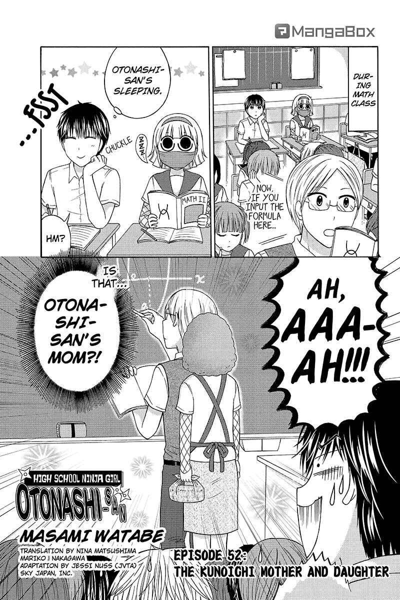 Page 1 Chapter 52 Kunoichi Joshikousei Otonashi-san