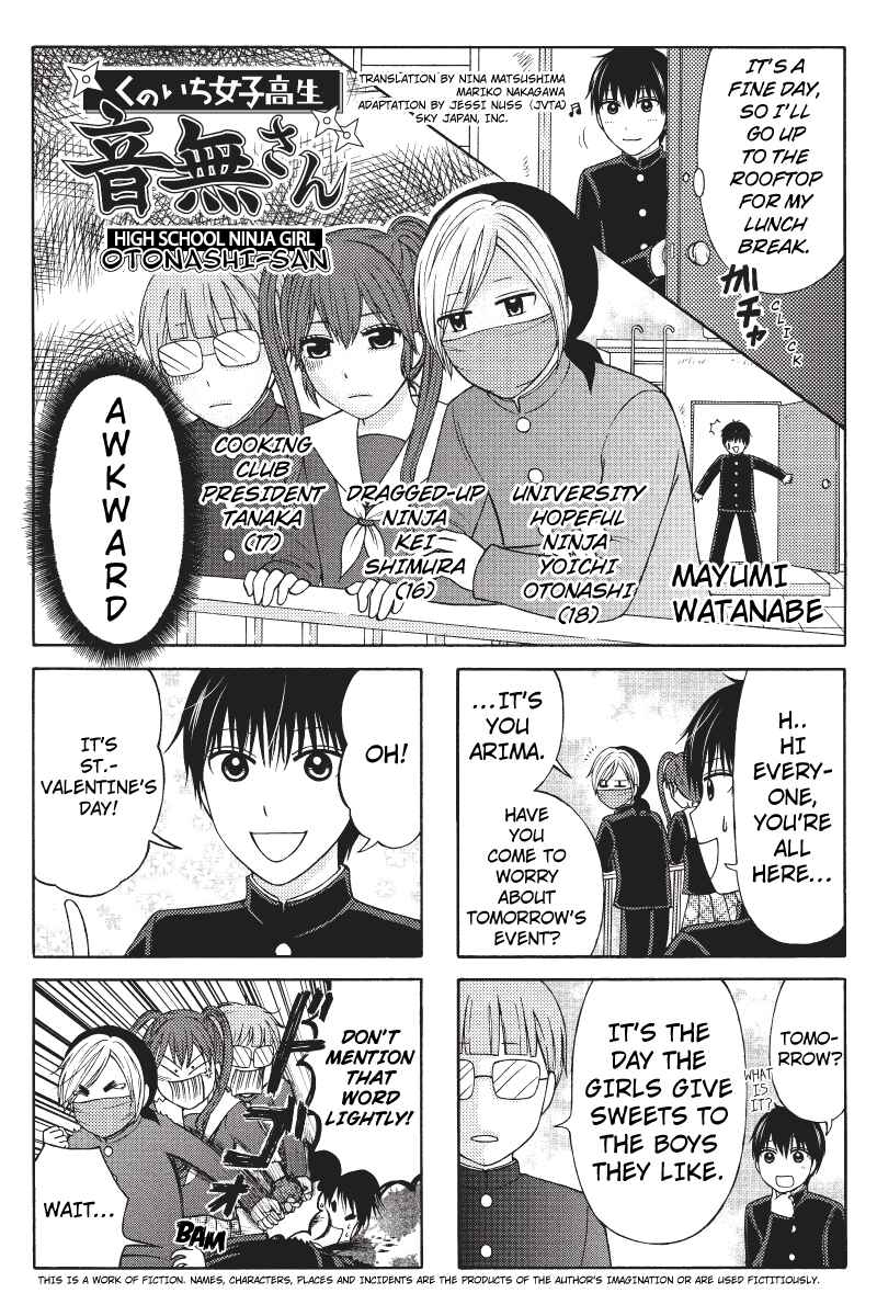 Page 1 Chapter 11 Kunoichi Joshikousei Otonashi-san