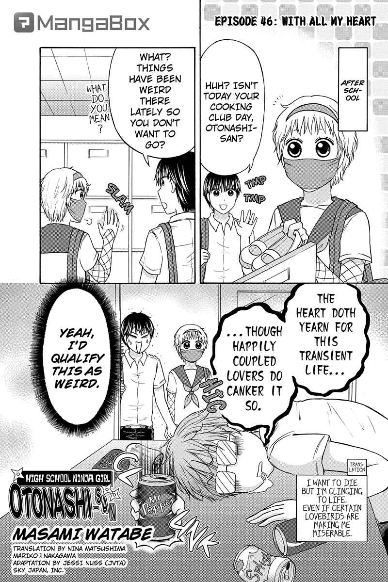 Page 1 Chapter 46 Kunoichi Joshikousei Otonashi-san