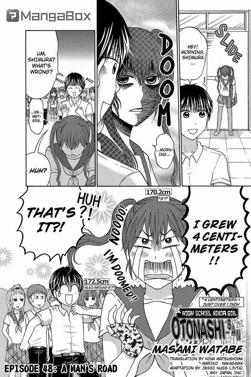 Page 1 Chapter 48 Kunoichi Joshikousei Otonashi-san