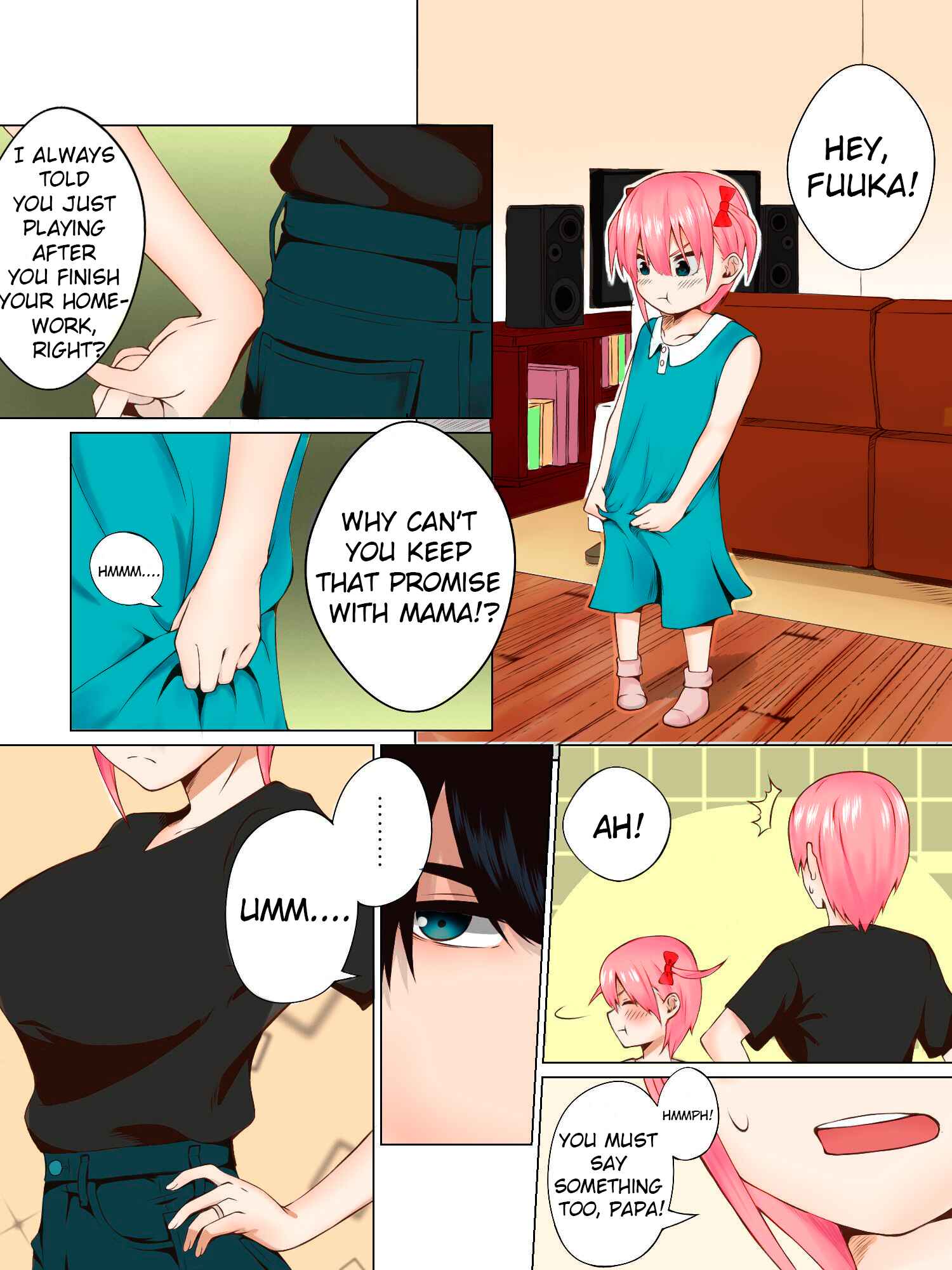 Page 1 Chapter Unknown_3f44 5Toubun no Hanayome - Eldest Daughter If Route (Fan Colored) (Doujinshi)