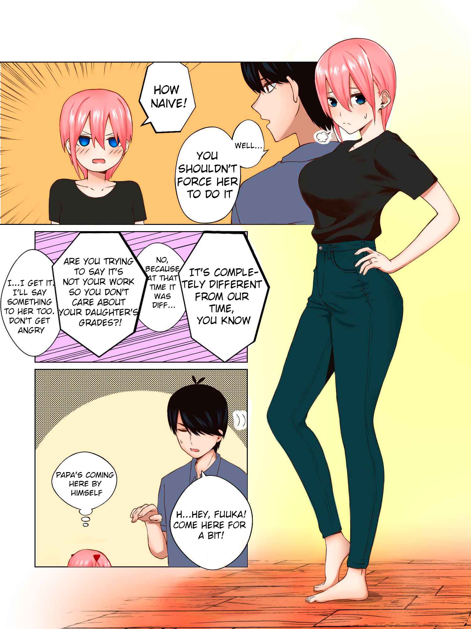 Page 2 Chapter Unknown_3f44 5Toubun no Hanayome - Eldest Daughter If Route (Fan Colored) (Doujinshi)